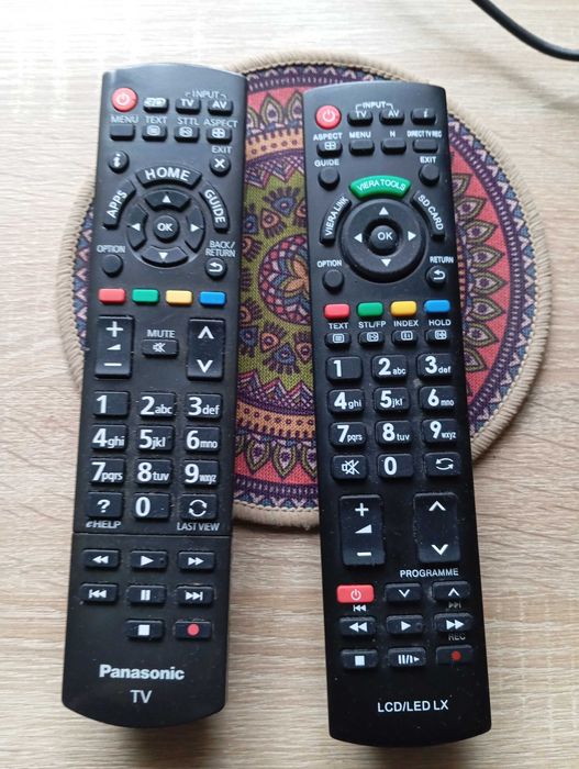 Pilot do tv Panasonic