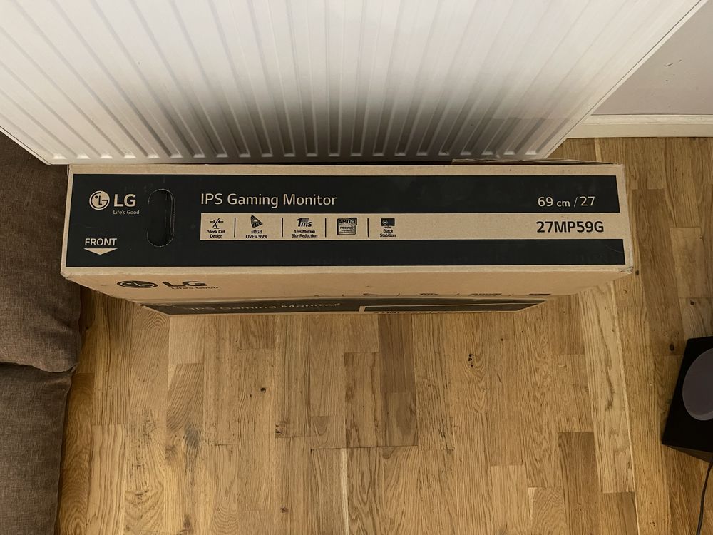 Lg  lPS Gaming Monitor  27 cali- uzywany