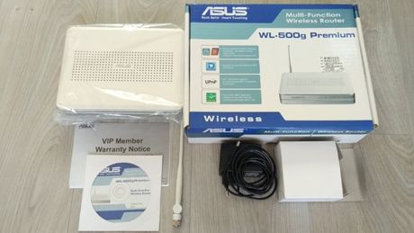 Router Asus WL-500g Premium