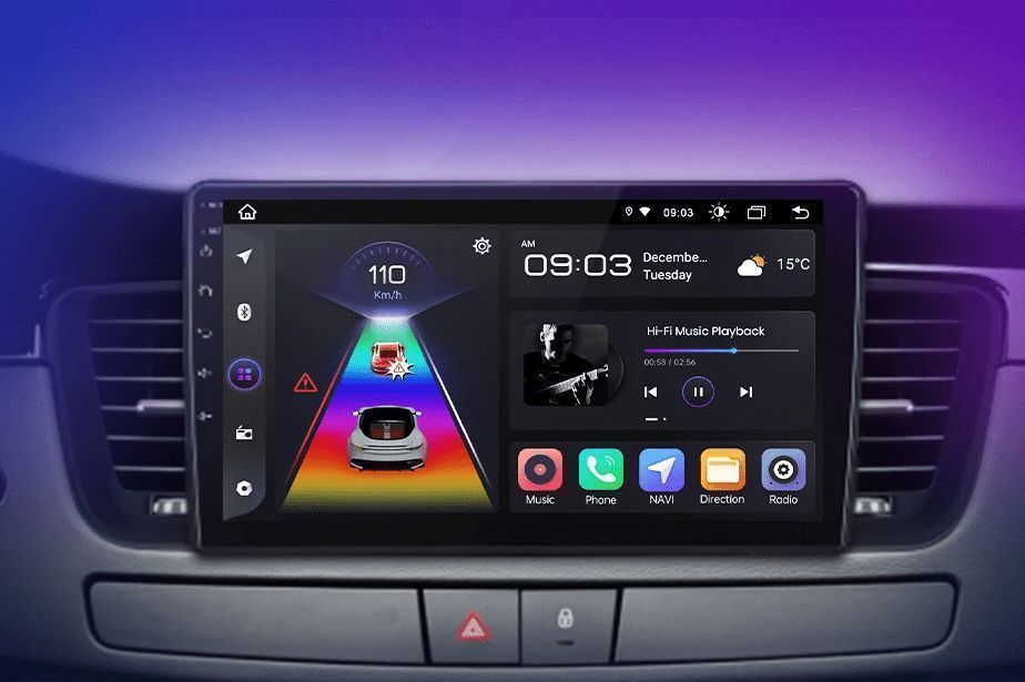 Radio Peugeot 508 z CarPlay i Android Auto V2 Plus, 4 GB, 64 GB