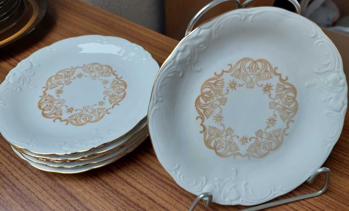Porcelana Wawel talerzyki śniadaniowe