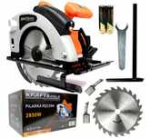 Pilarka Piła Ręczna Tarczowa do Drewna 2850W Laser Tarcza do Drewna