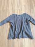 Oversizowy (L) moherowy sweter