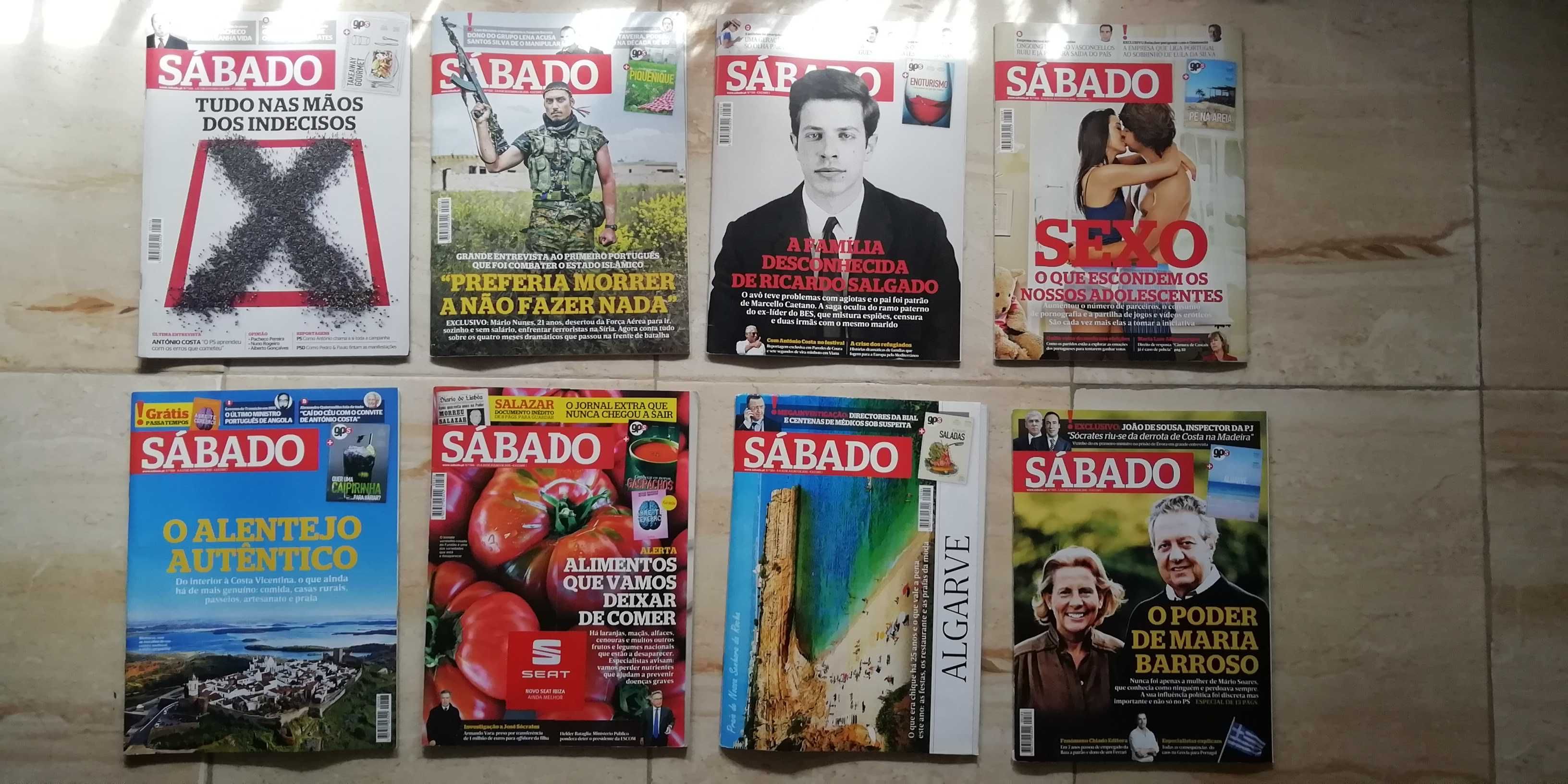 Revistas Sàbado e Visão