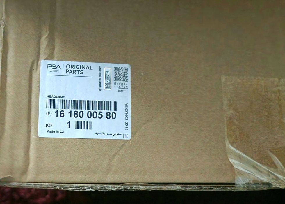 Otica Full Led Direita Peugeot