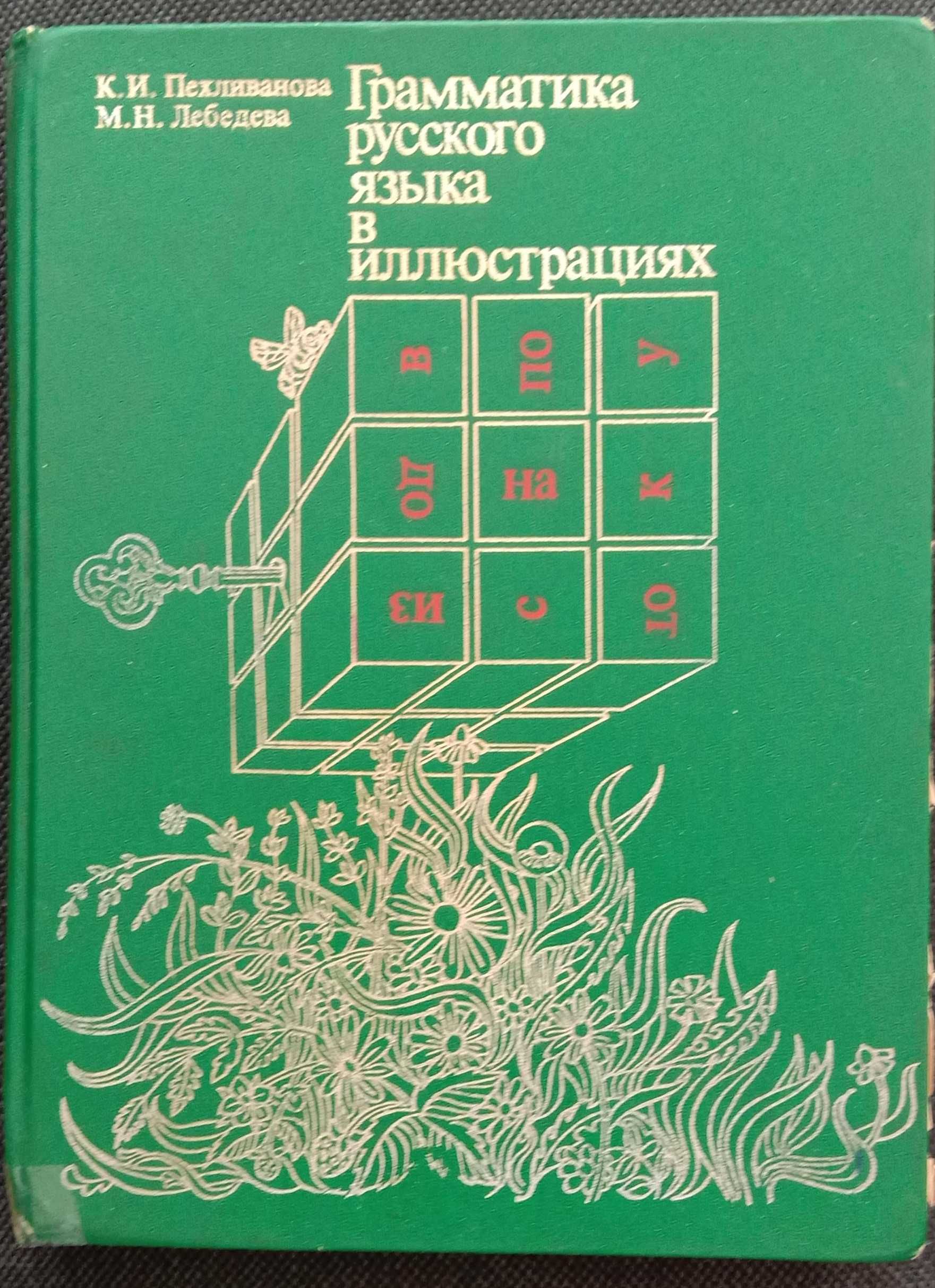 Книга «ГРАММАТИКА русского языка в иллюстрациях» Для иностранцев 1985г