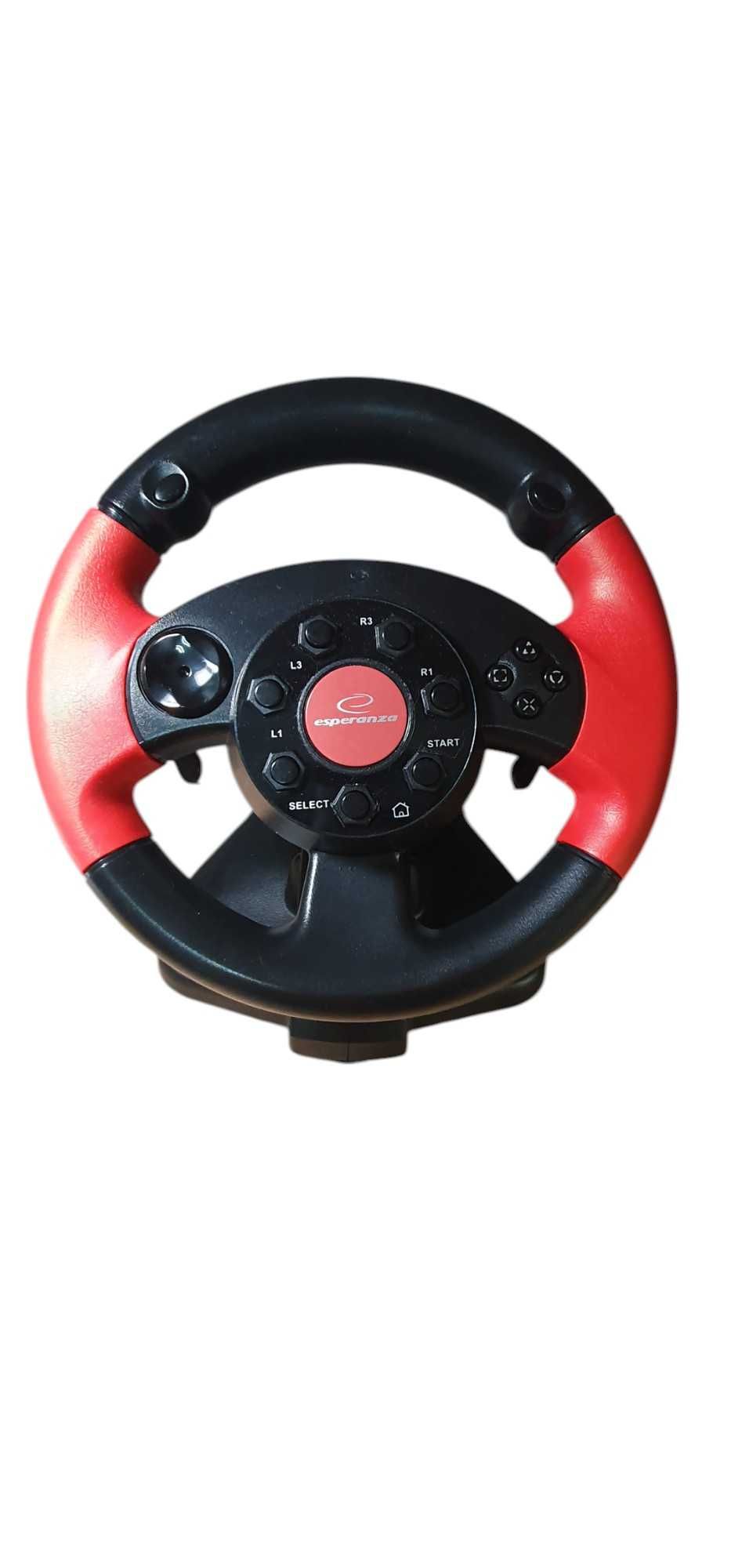 Kierownica z wibracjami EG103 Esperanza do PC/PS2/PS3 HIGH OCTANE