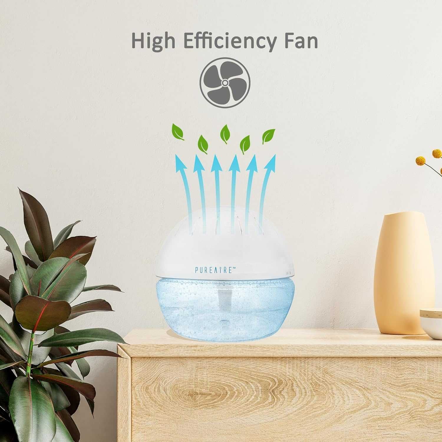Oczyszczacz powietrza PureAire do domu LED usuwanie zapachu zwierząt