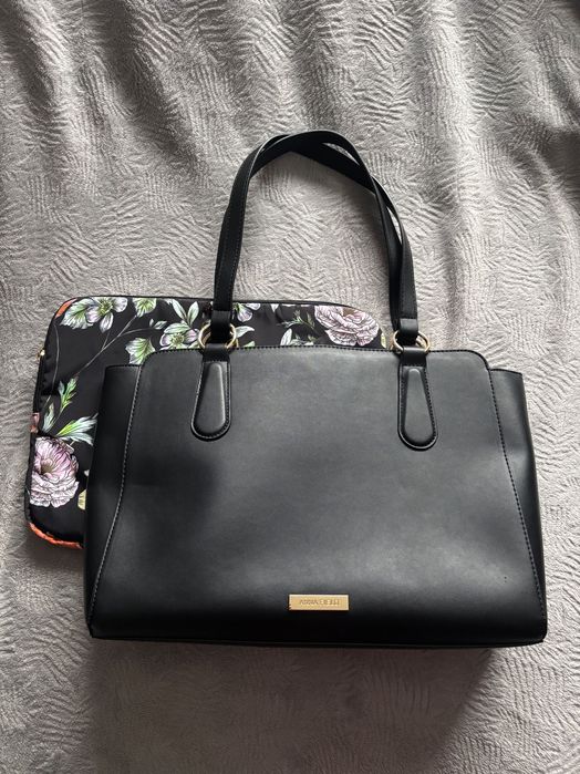 Nowa torba i etui na laptopa laptop a4 aktówka czarna duża na ramię