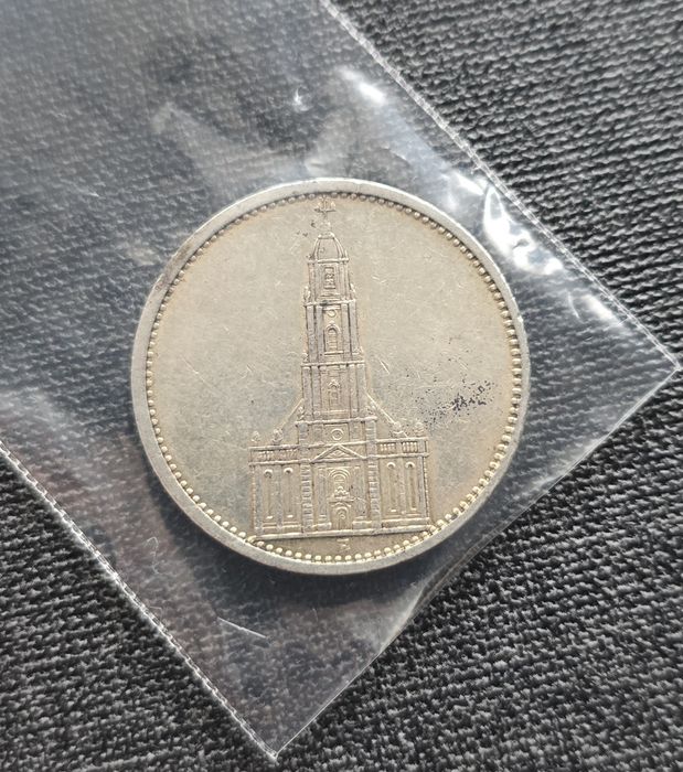Srebrna moneta 5 Reichsmark 1934 5 marek