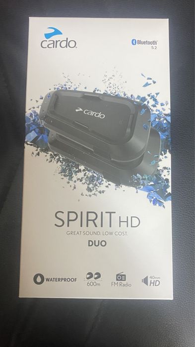 Intercomunicador cardo spirit HD Duo