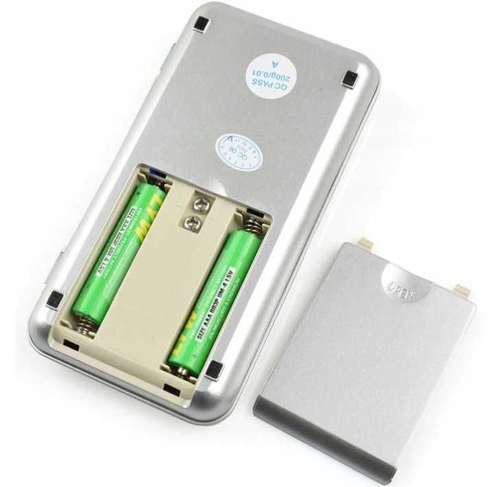 WAGA JUBILERSKA elektroniczna 200g 0,01g wagi lcd
