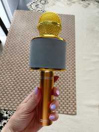 Mikrofon bezprzewodowy USB kolor złoty