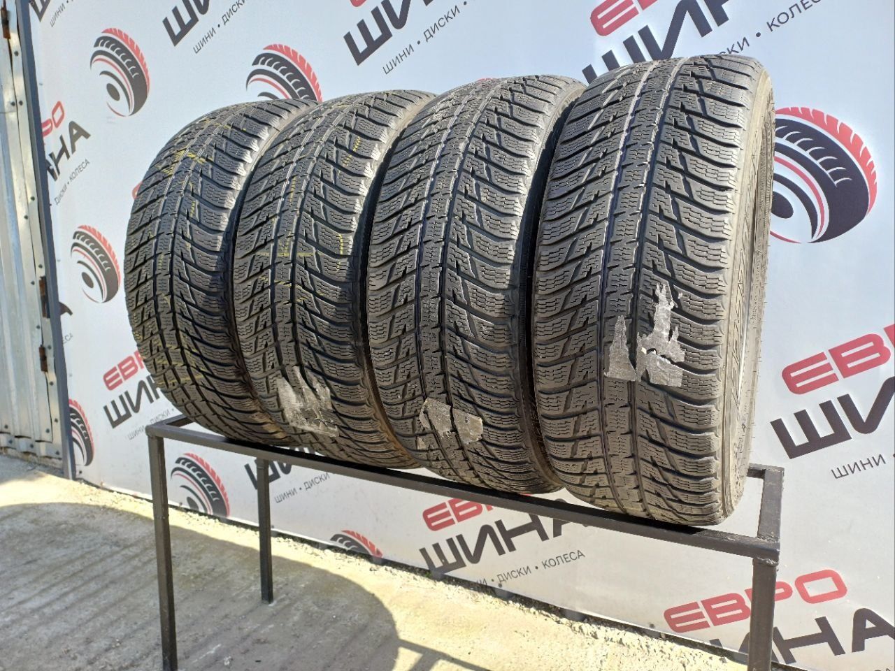 Зима 245/60/R18 6.4 мм 4шт Nokian WR SUV 3Колеса Резина Склад