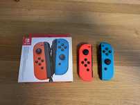 Komplet oryginalnych kontrolerów Joy-Con do Nintendo Switch + uchwyty