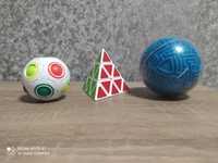 Іграшки триугольний кубік рубіка лабіринт та п'ятнашка