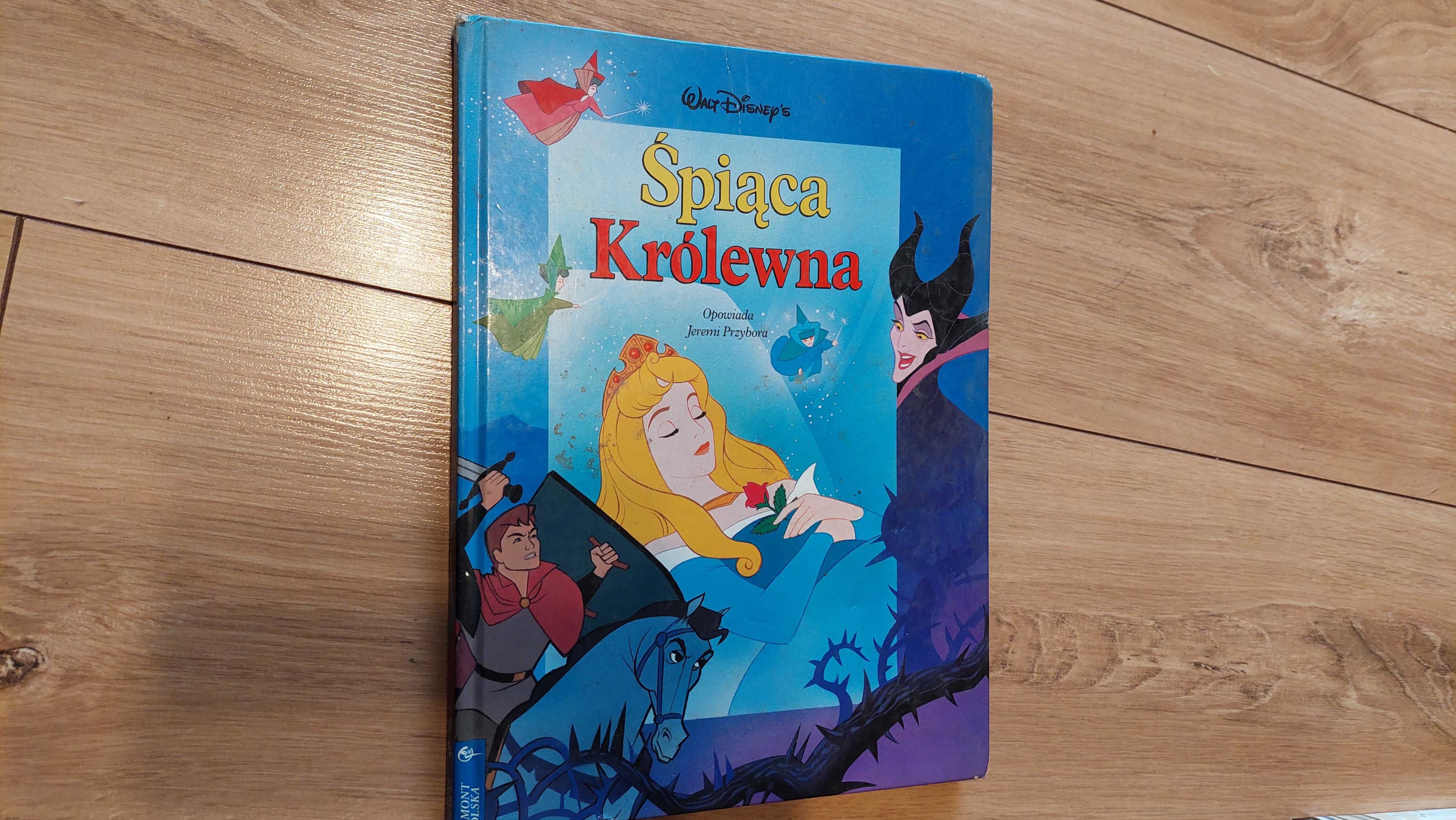 książka - Walt Disney Śpiąca królewna opowiada Jeremi Przybora