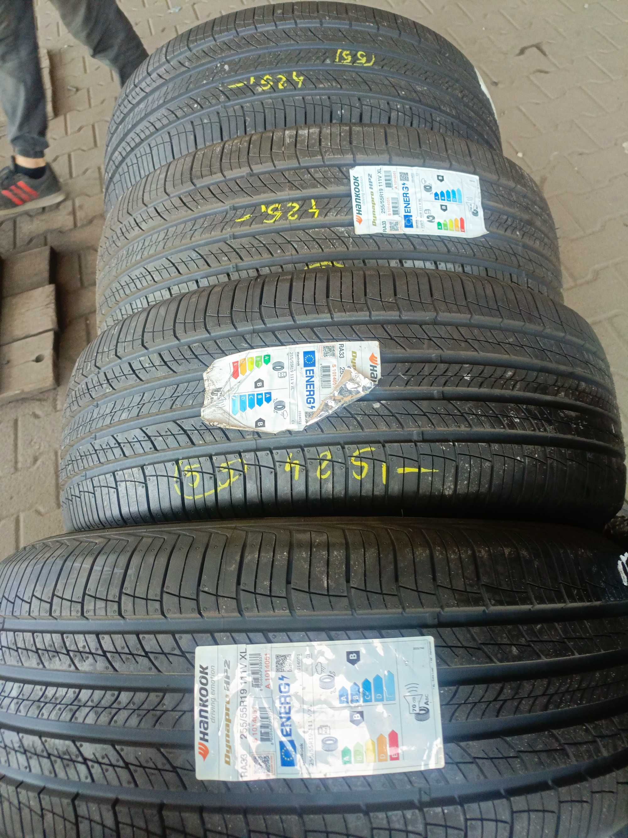 Nowe opony letnie 255/55/19 Hankook 2021r