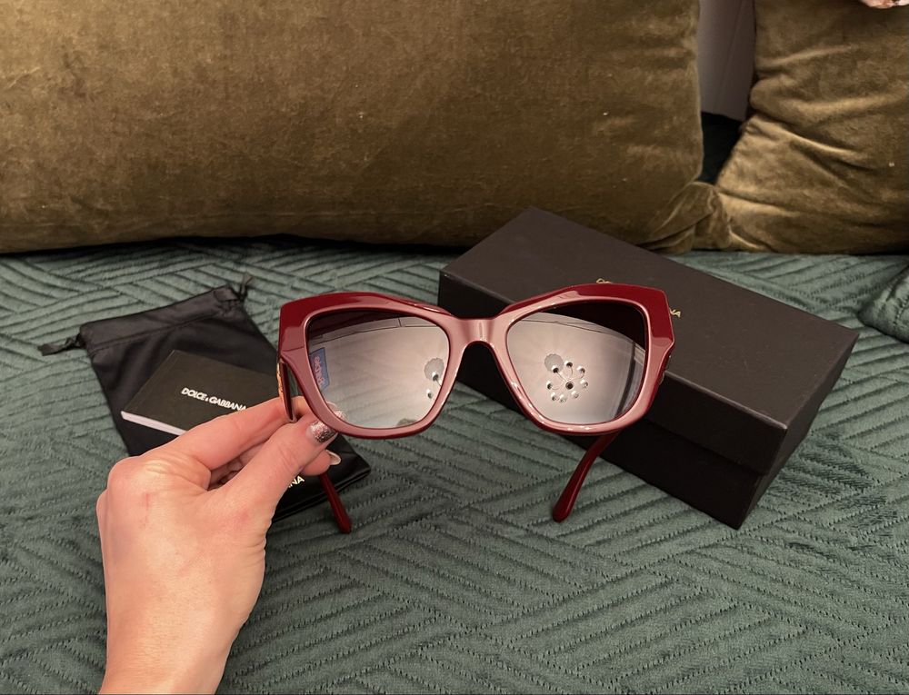 Dolce & Gabbana okulary przeciwsłoneczne kocie