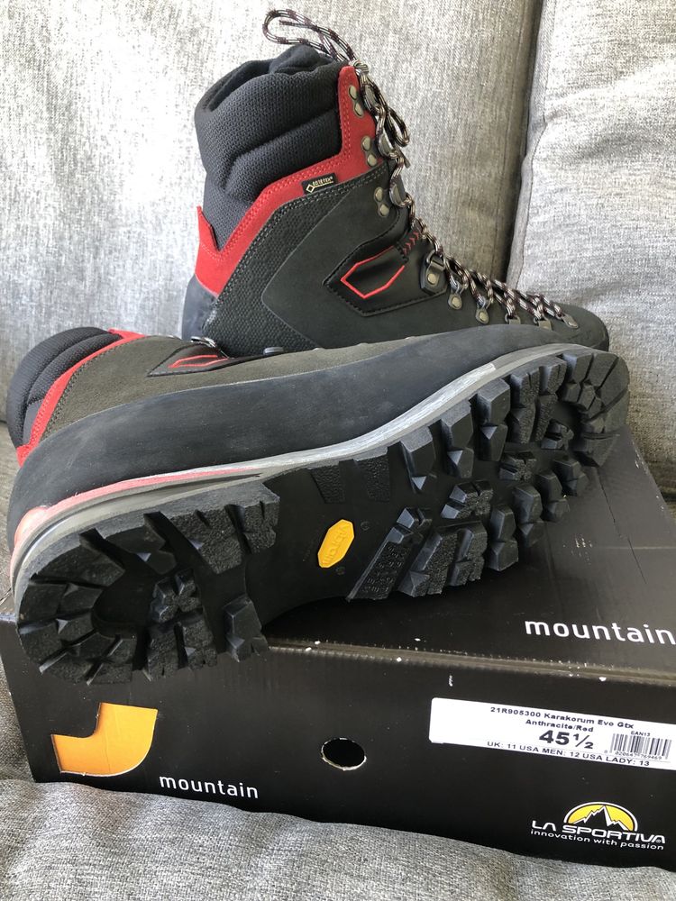 Nowe buty górskie LA SPORTIVA KARAKORUM EVO GTX rozm. 45,5 MP 29,3 cm