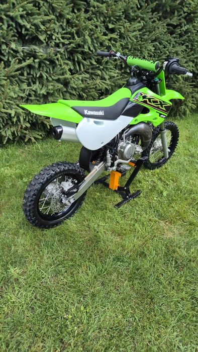Piekne Kawasaki Kx65  z bardzo malym przebiegiem 56mth z 2021r nie sx.