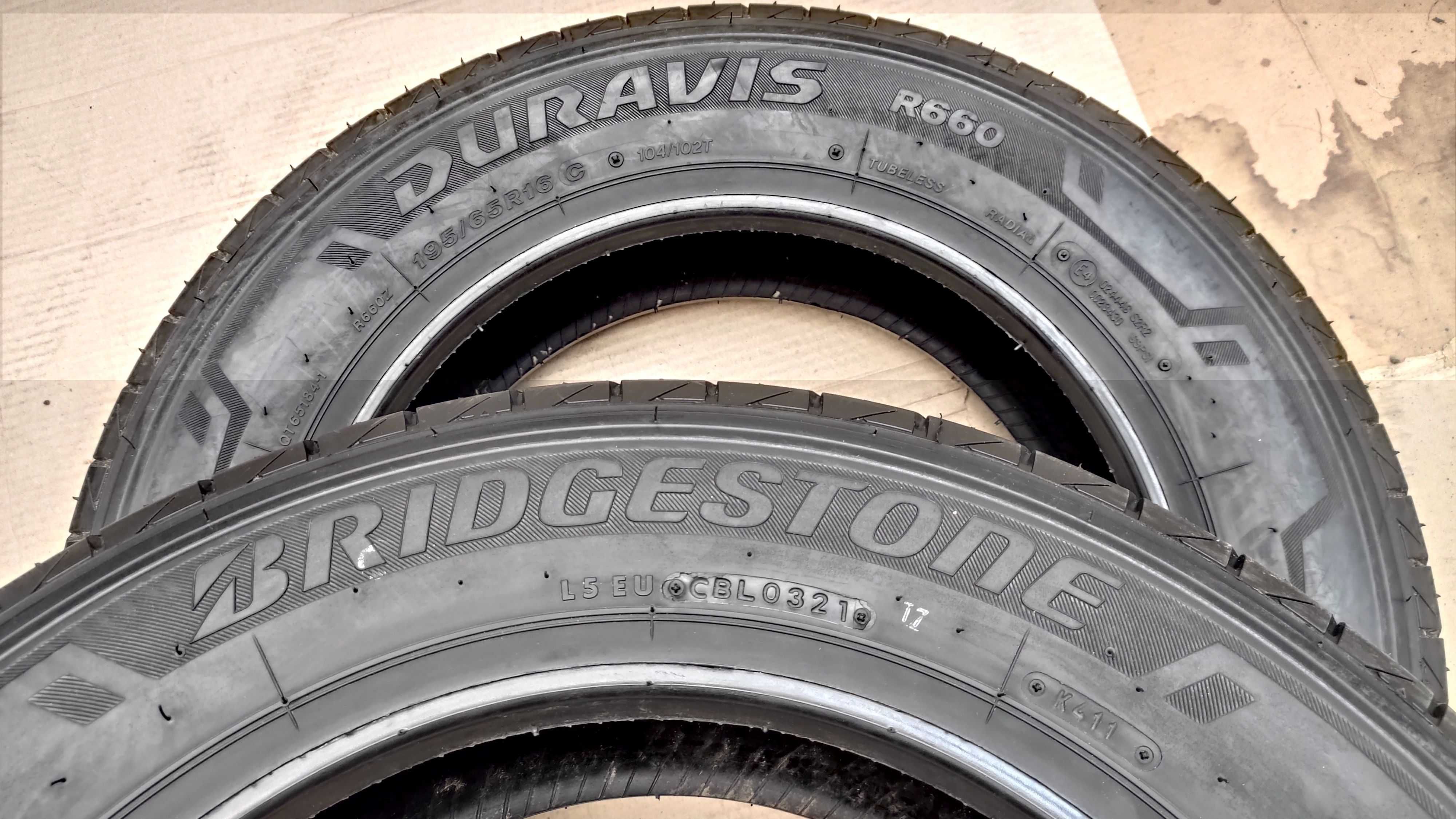 Шини 195/65R16C Bridgestone. нові.  с