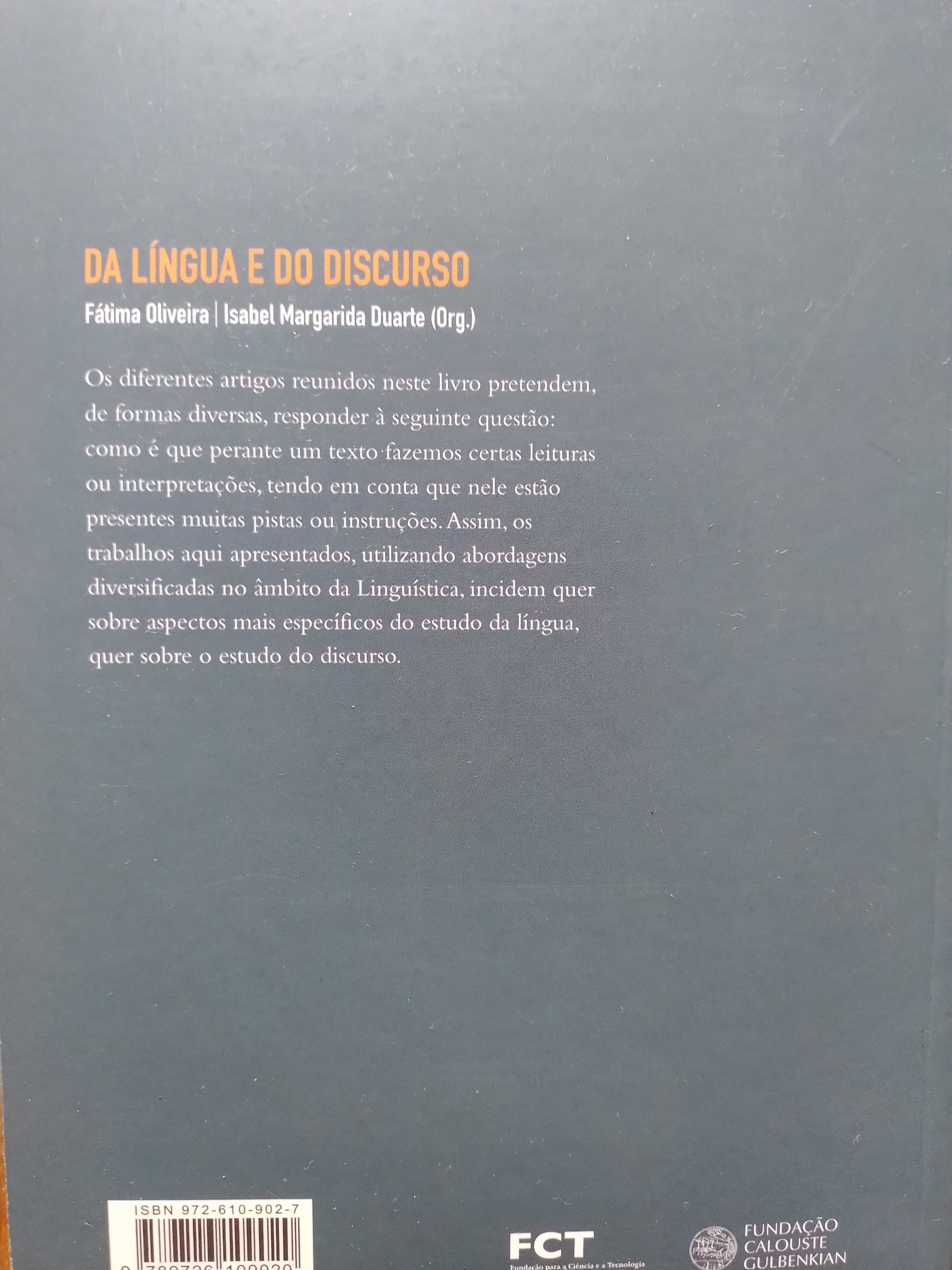 Da Língua e do Discurso. NOVO