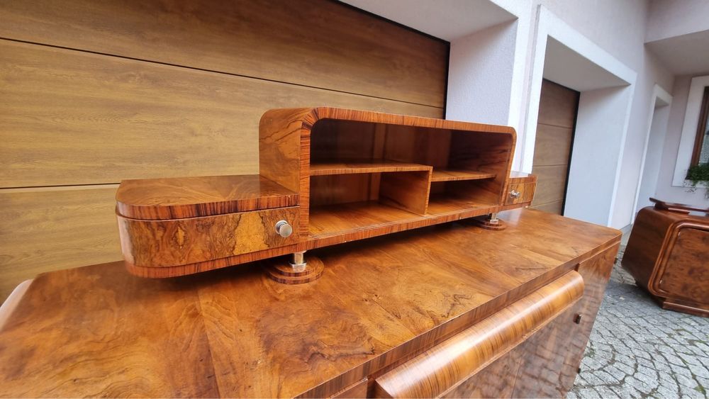 Bufet Orzechowy Art Déco Lata 30te XXw Kraków Design