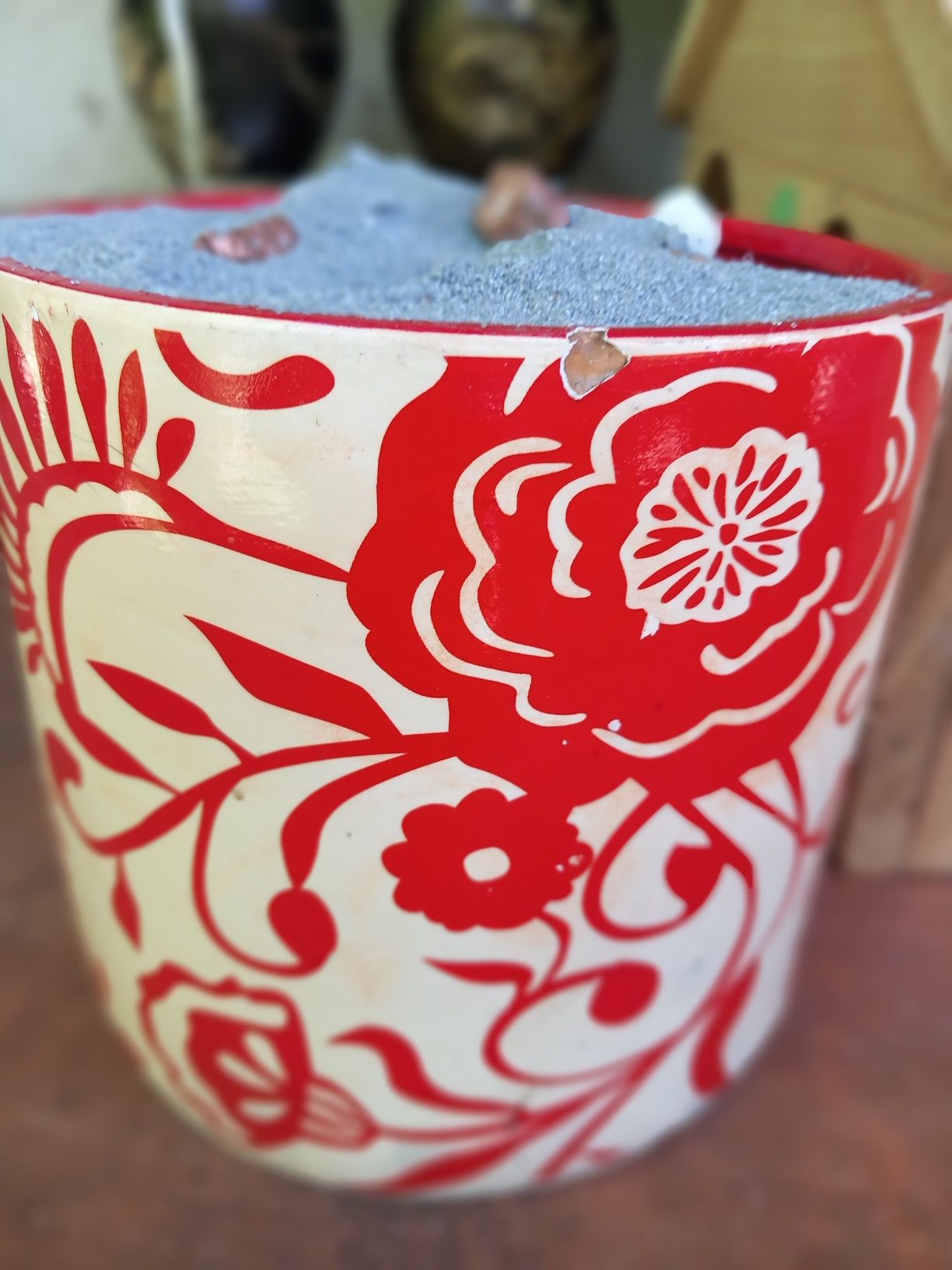 Wazon kolorowy.ceramiczny.