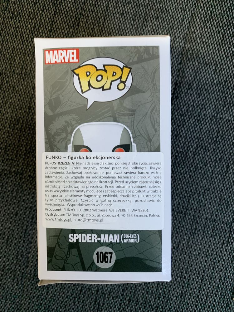 Figurka Funko Pop Marvel 1067 Spider Man (Bug Eyes Armor)