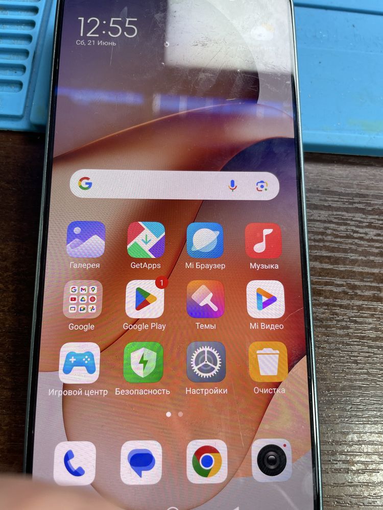 Redmi Note 13 разборка дисплей