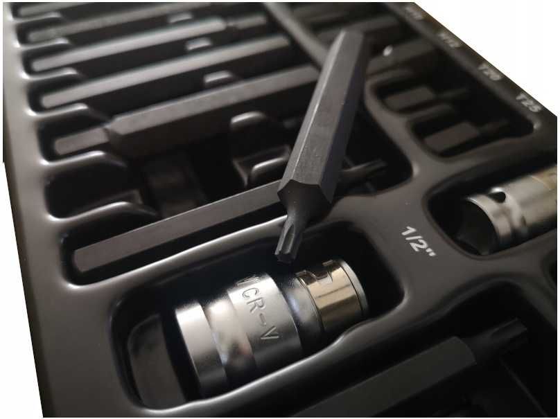 Zestaw bitów torx ,SPLINE,HEX WKŁADKA 40 el. HONITON