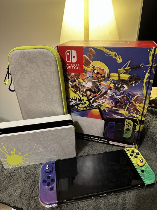 Nintendo Switch Splatoon Limited Edition + Ofertas C/Nova