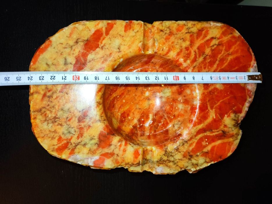 Cinzeiro em alabastro