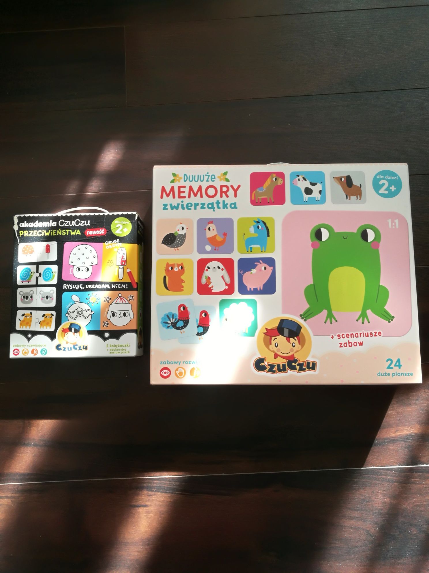 CzuCzu duze memory puzzle przeciwieństwa