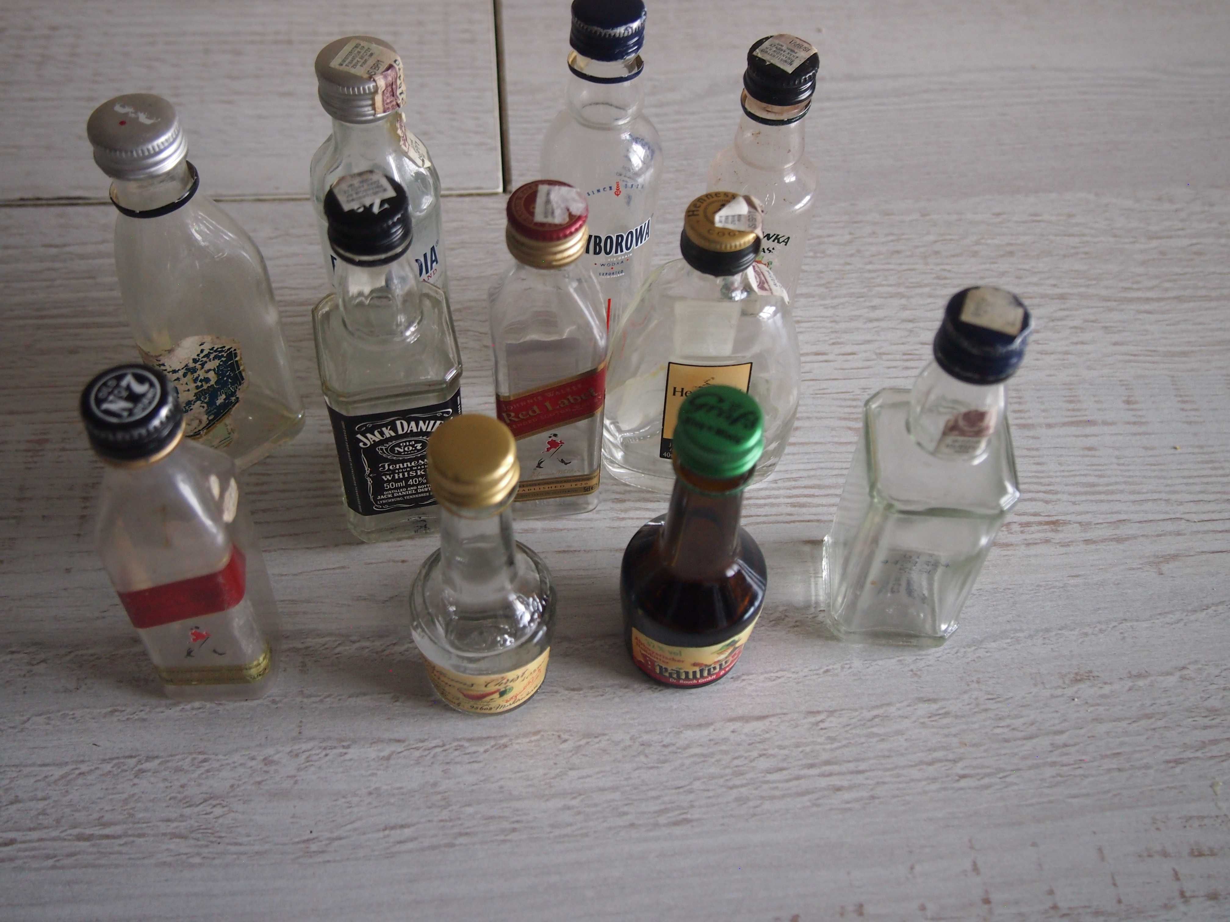 Buteleczki 50ml. po alkoholu
