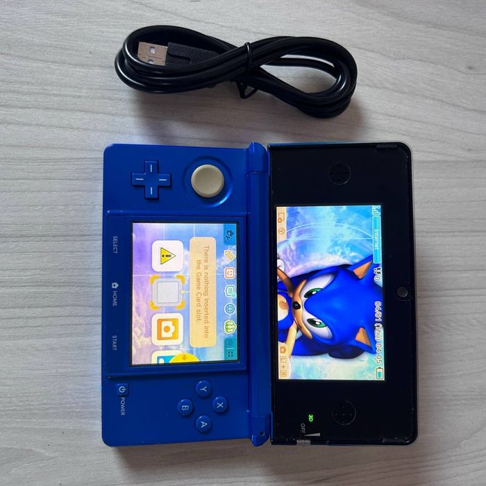 Nintendo 3ds Blue 64gb