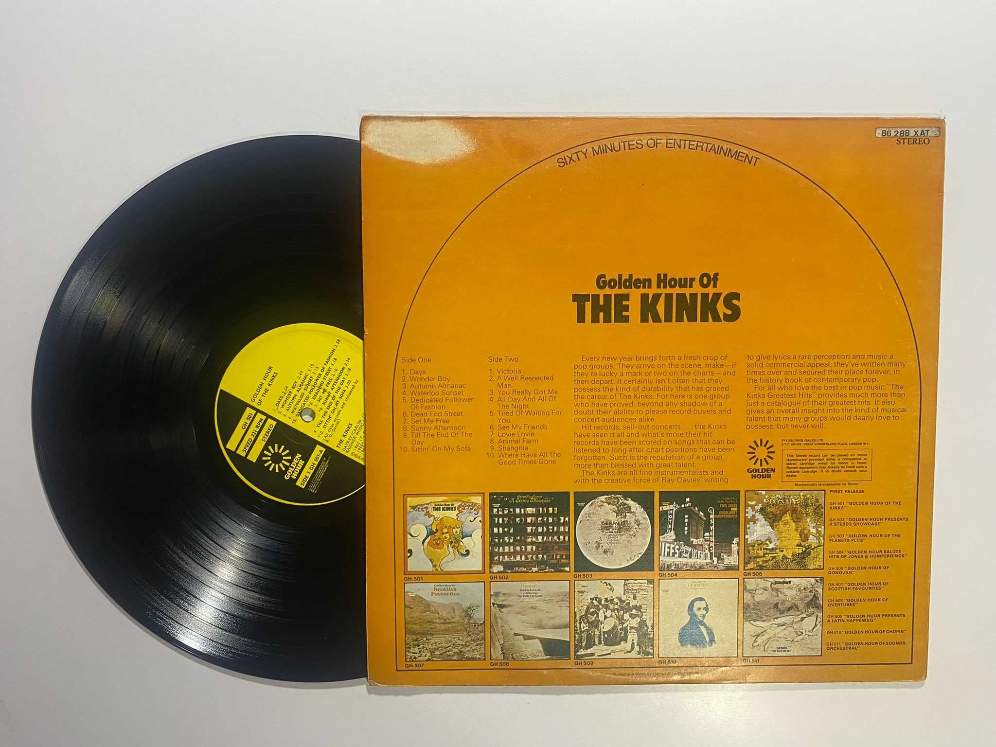 The Kinks – Golden Hour Of The Kinks LP Winyl (A-177)