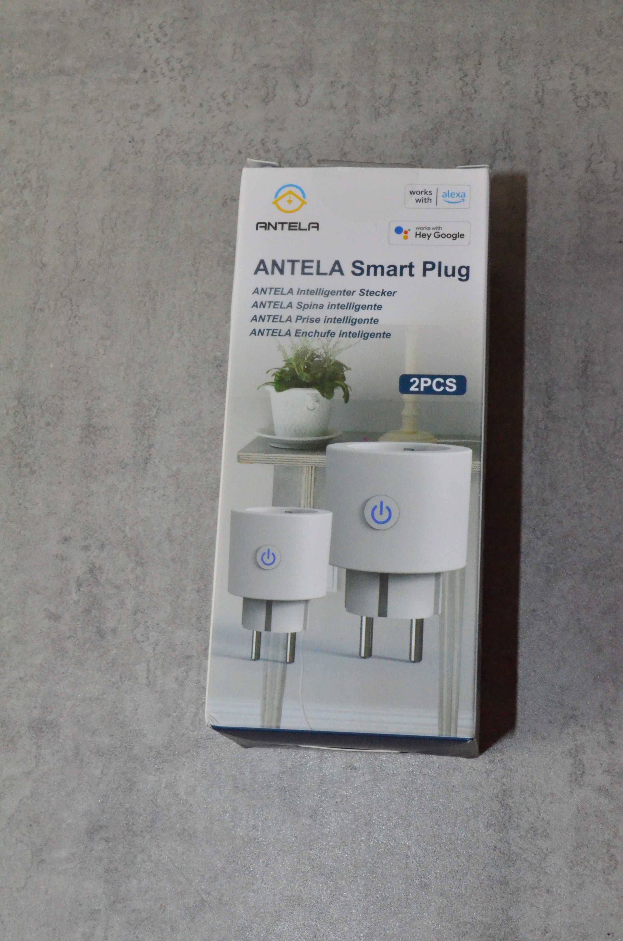 Gniazdko inteligentne ANTELA F1S202-EU WiFi 2szt