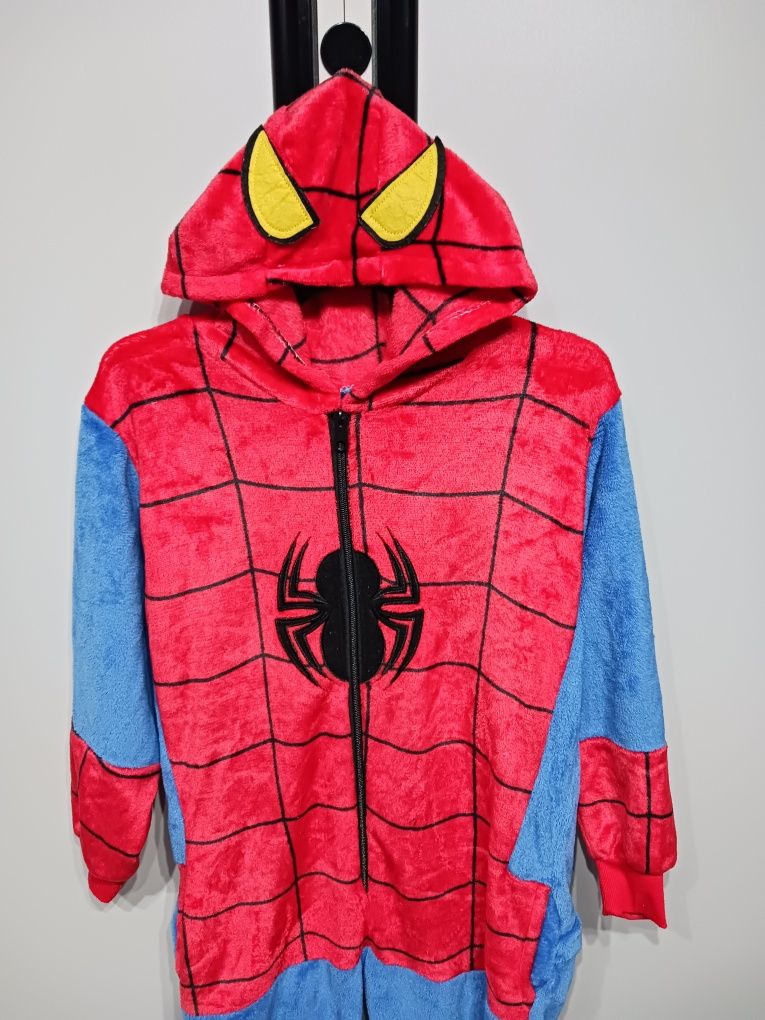 Strój karnawałowy przebranie Spider-Man rozm. 116/122