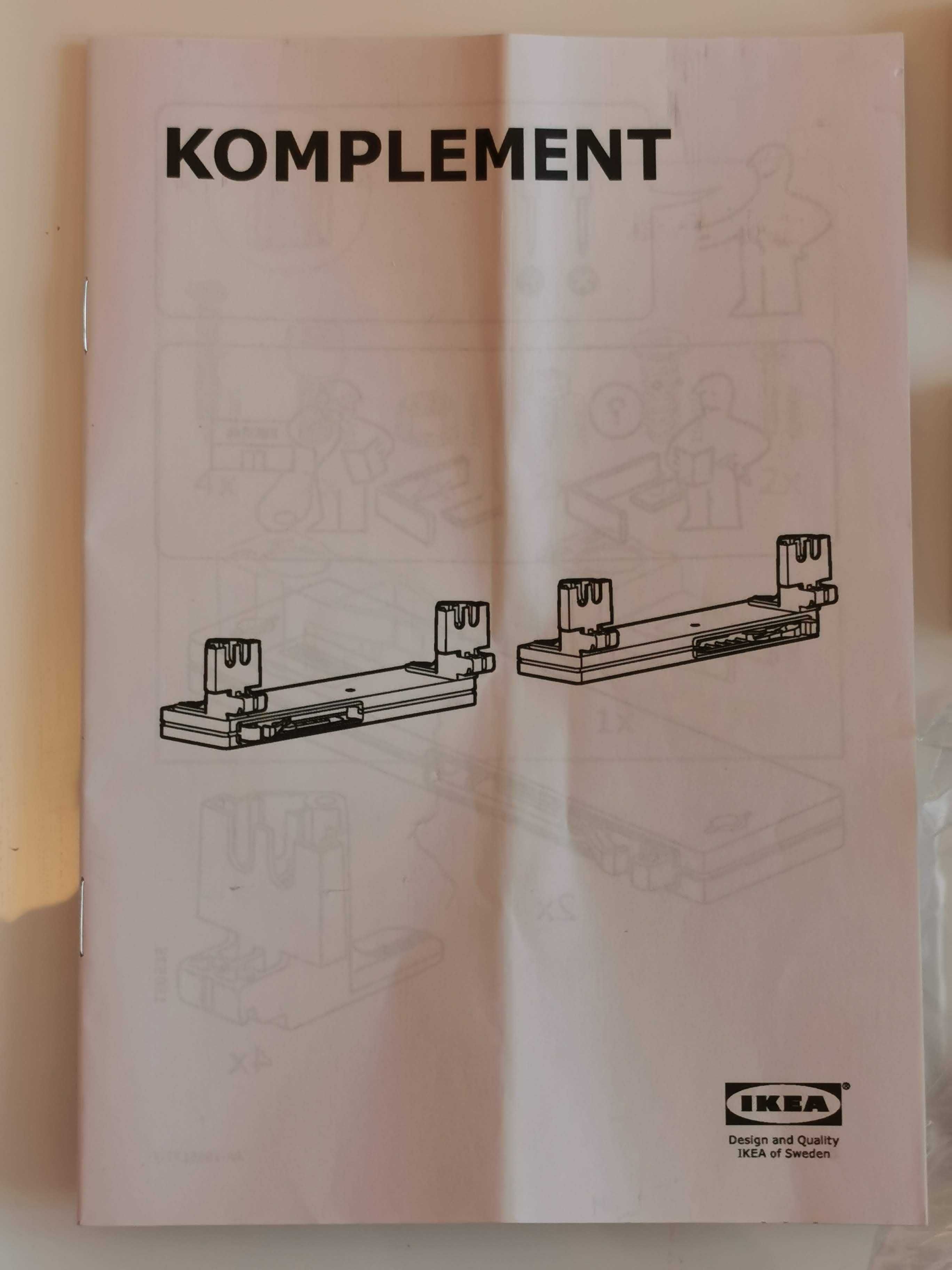 KOMPLEMENT amortyzatory drzwi przesuwnych IKEA PAX