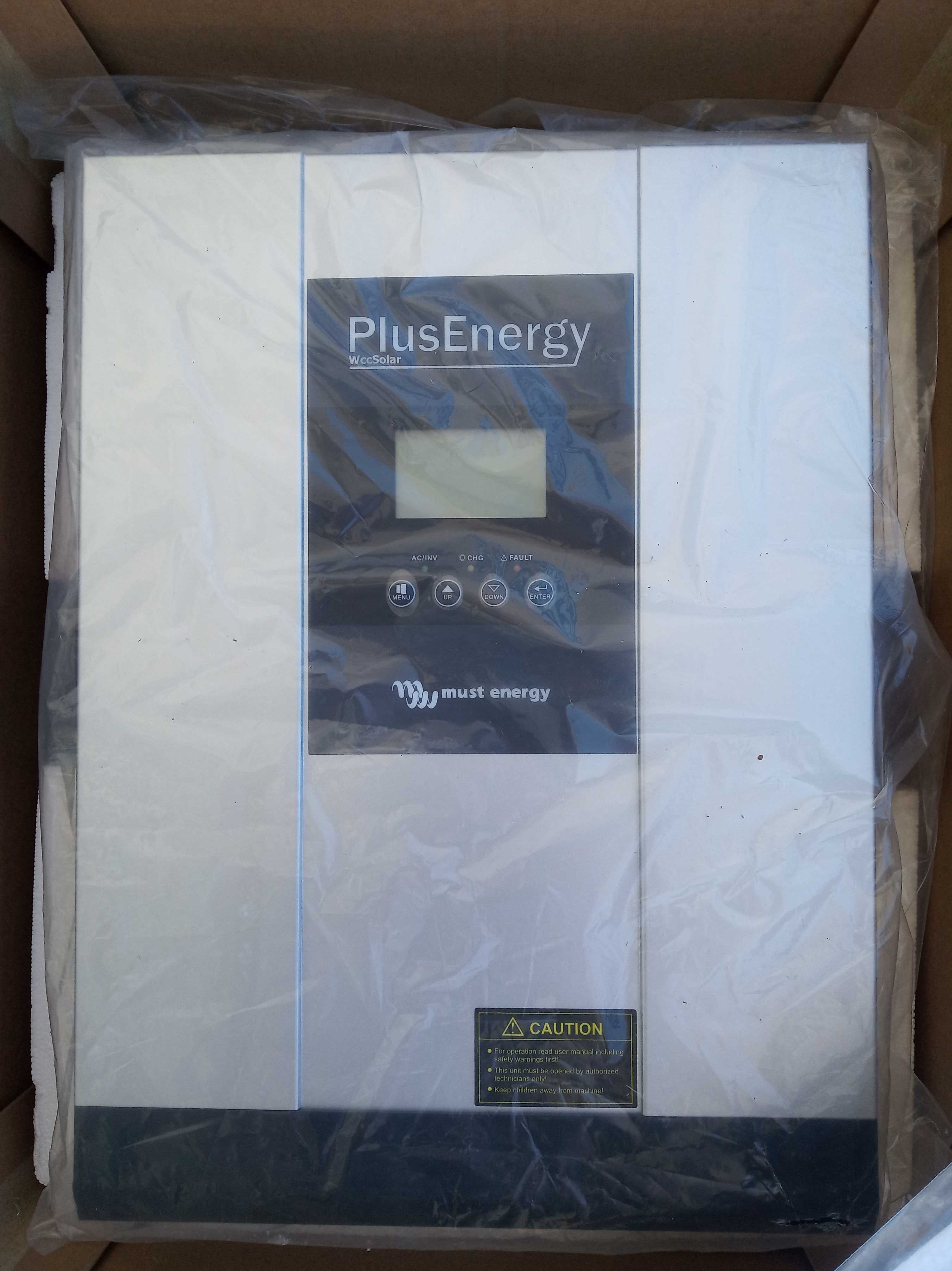 Inversor híbrido 3.0kW para sistema fotovoltaico - como novo