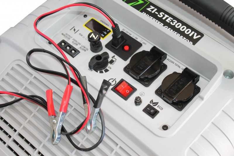 Generator agregat prądu 3kW 2x230V 1x12V inwerterowy prądotwórczy