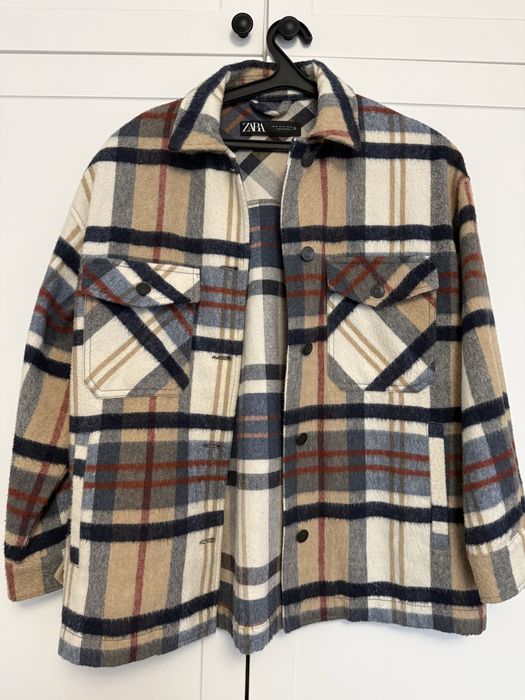 Zara тепла рубашка