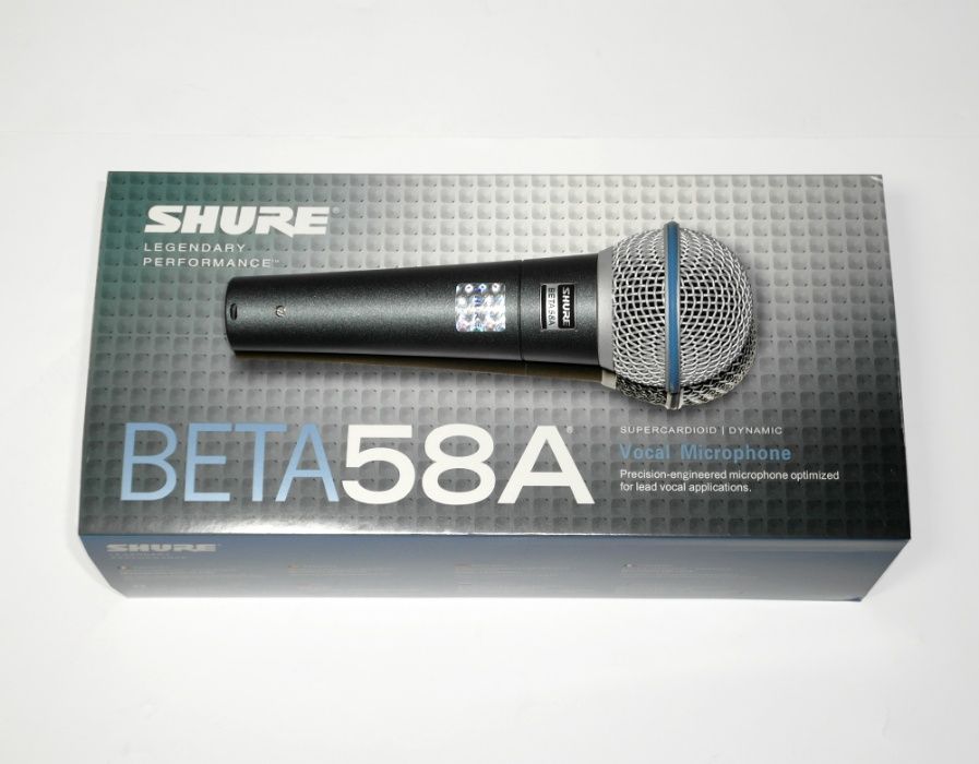 Динамический SHURE BETA 58A (Новый, original Mexico)