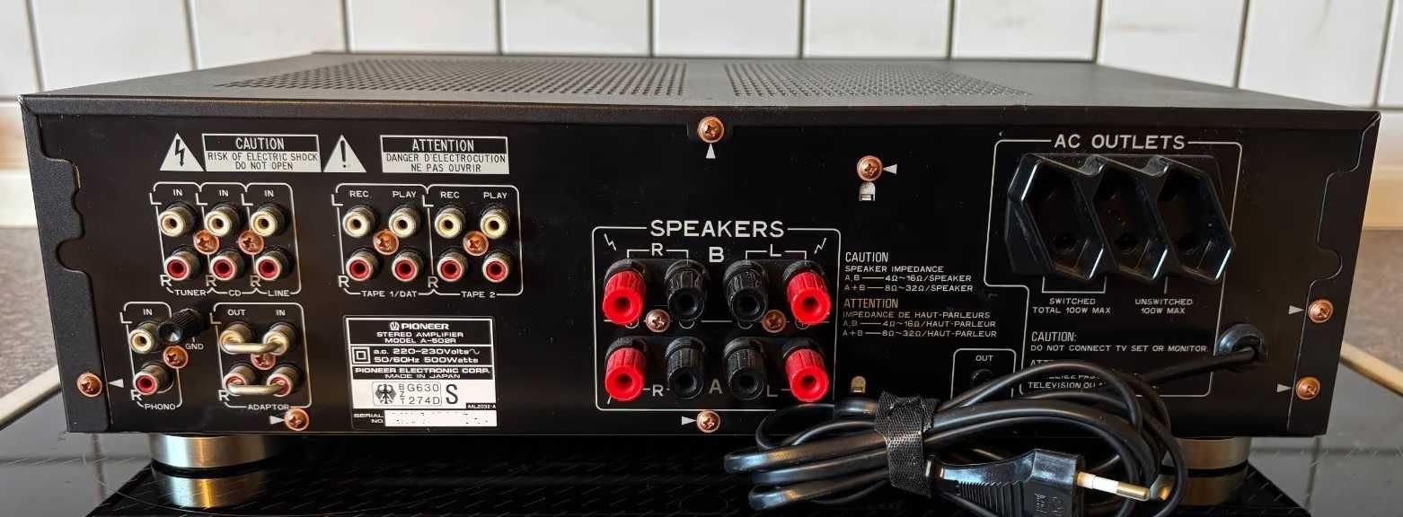 Wzmacniacz PIONEER A-502R dobre stereo JAPAN