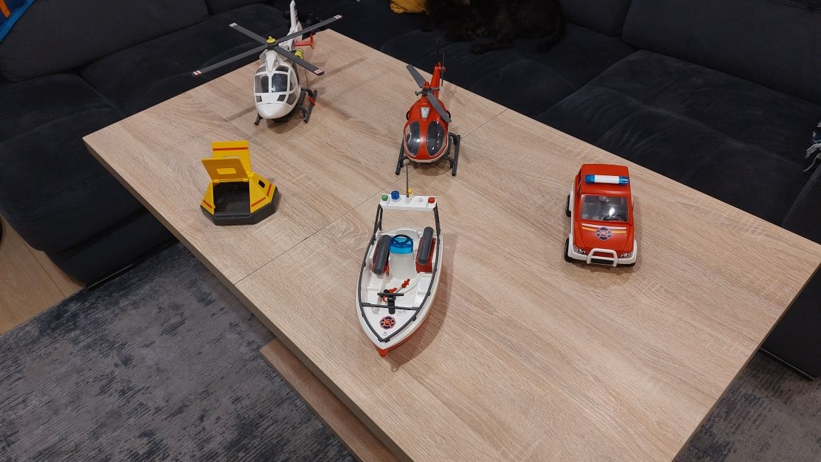 Zestaw zabawek Playmobil - straż i policja