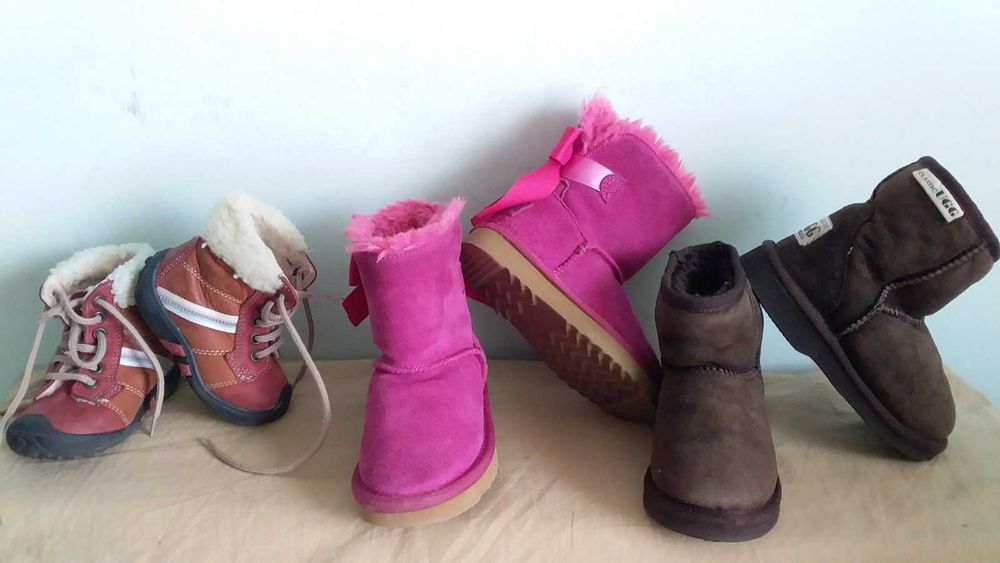 Черевички,чобітки угі дитячі-овчина нат-Ugg Australia-17,18см.;20/12,5