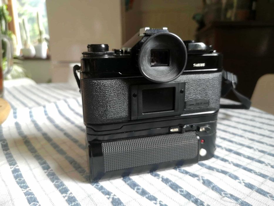 Canon A1  z motorem MA (motor Driwe MA)