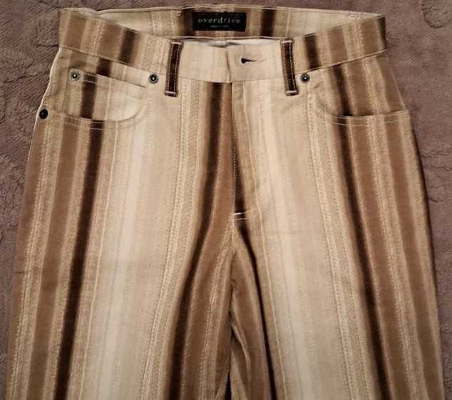 Брюки OVERDRIVE by EQUINOX вінтажні у смужку для дівчинки, р.ХS